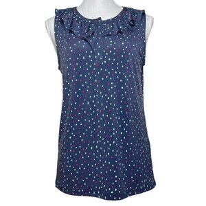 BANANA REPUBLIC FACTORY Ruffled Sleeveless Top - Size Small